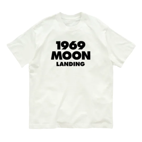 MOON LANDING 1969 オーガニックコットンTシャツ