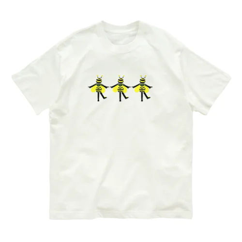 Bee Girls オーガニックコットンTシャツ