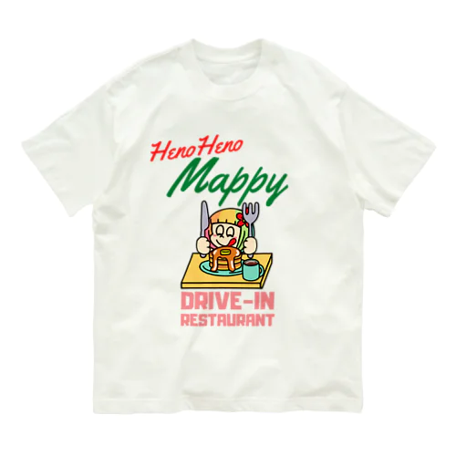 ハワイのドライブイン オーガニックコットンTシャツ