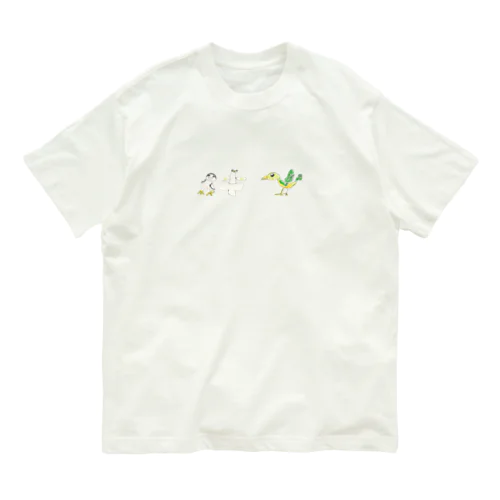 おちゃぺんかぷ オーガニックコットンTシャツ