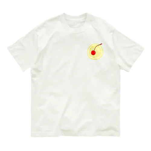チェリー＆レモンスカッシュ Organic Cotton T-Shirt