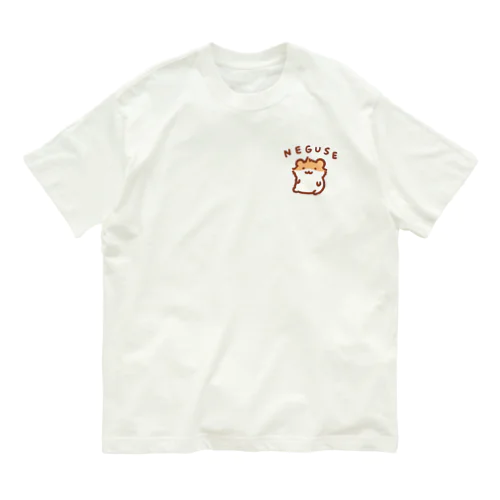 寝癖【ワンポイント】 Organic Cotton T-Shirt