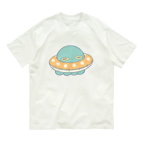 夏タコ オーガニックコットンTシャツ