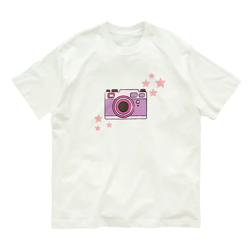 カメラ Organic Cotton T-Shirt