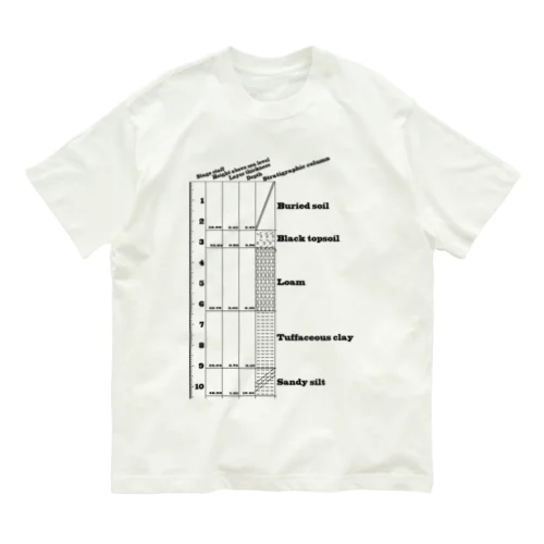 柱状図 Organic Cotton T-Shirt