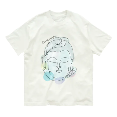 Compassion Buddha -Original- オーガニックコットンTシャツ