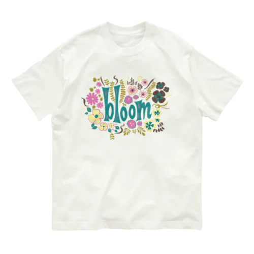 🌸 満開の花束（フォレスト） Organic Cotton T-Shirt