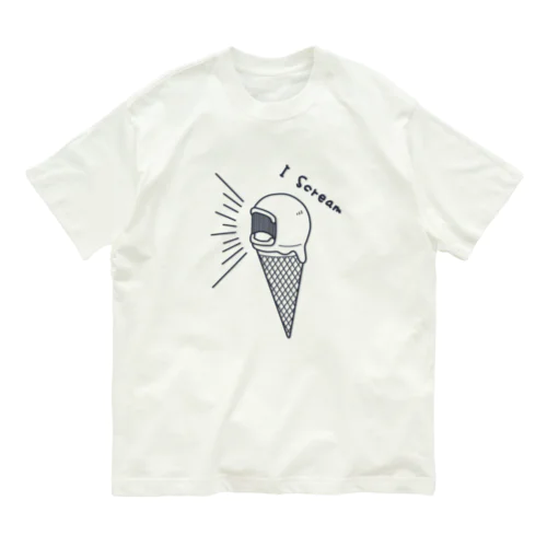 アイスクリーム Organic Cotton T-Shirt