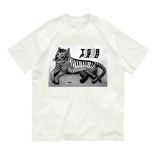 寅ピアノ オーガニックコットンTシャツ