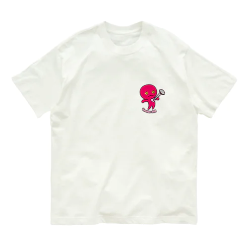 ぶーどぅーどーる（レッド） Organic Cotton T-Shirt