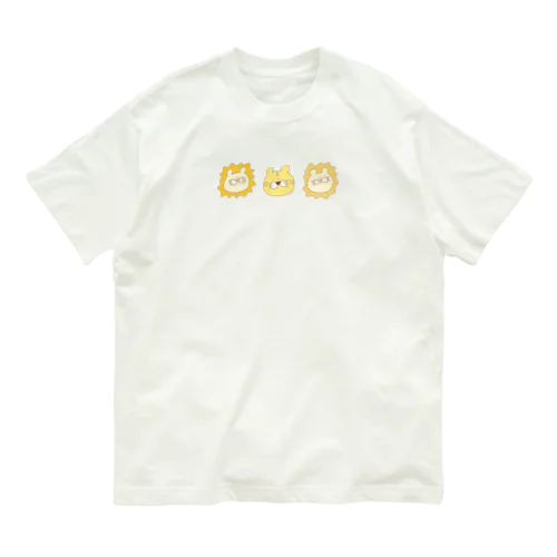 どうぶつぐみ みつご Organic Cotton T-Shirt