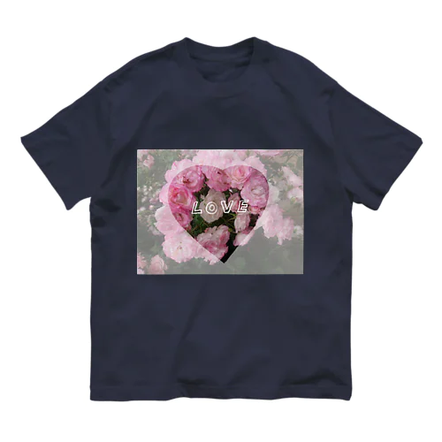 Stop and smell the ROSES🌹立ち止まり今を味わおう🌟 Organic Cotton T-Shirt