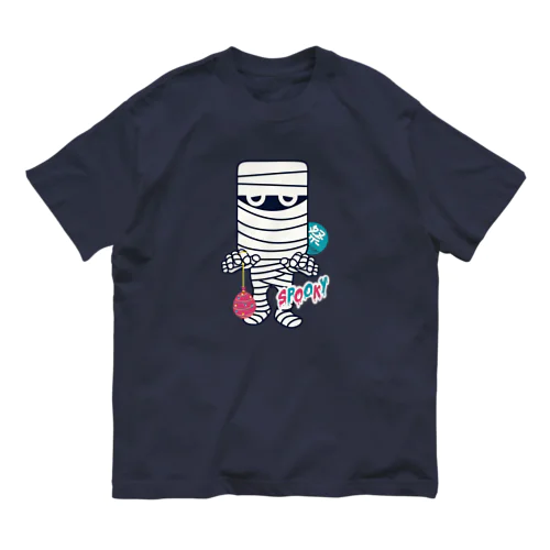 夏祭り帰りのミイラ男 Organic Cotton T-Shirt