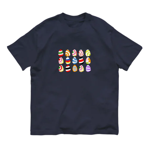 たまごいろいろ オーガニックコットンTシャツ