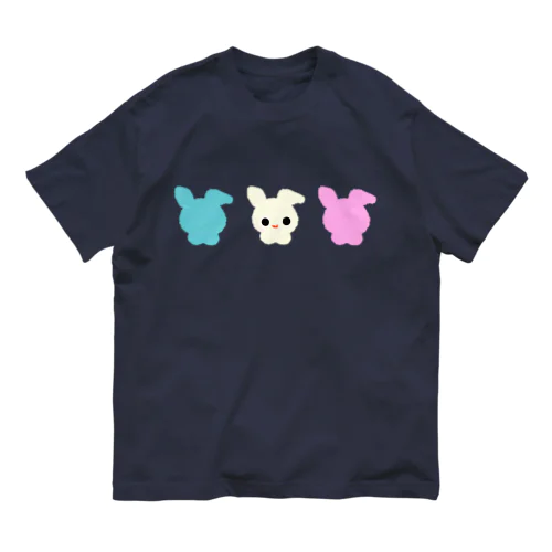 USAGIいろいろ🐰 オーガニックコットンTシャツ