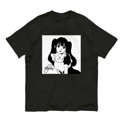 okyuin-おきゅいん-【アラサーの姫】 オーガニックコットンTシャツ