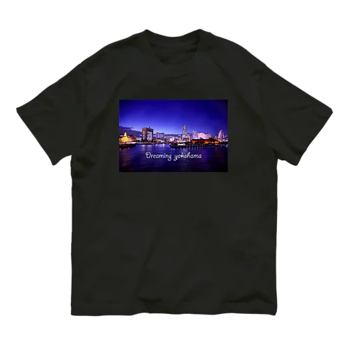 横浜夜景１ オーガニックコットンTシャツ