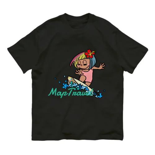 HHM.SURFRIDER（MapTravel Ver.） Organic Cotton T-Shirt