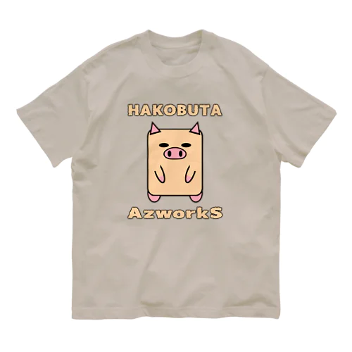 ハコブタ オーガニックコットンTシャツ