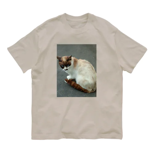 201408161744000　焦げ目の猫 Organic Cotton T-Shirt