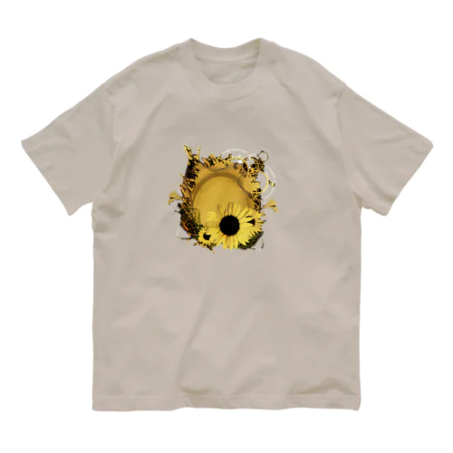 ひまわりと魔法の鏡 Organic Cotton T-Shirt