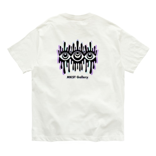 Melting eyes_hologram Organic Cotton T-Shirt