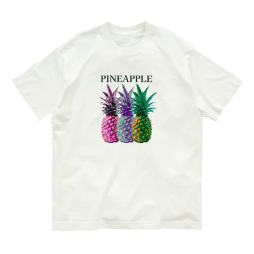 Pineapple オーガニックコットンTシャツ