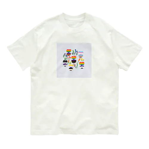 クィアたちと植物と生活 Organic Cotton T-Shirt