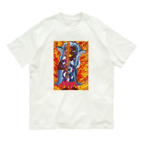 不動アマビエ　Part-1 Organic Cotton T-Shirt