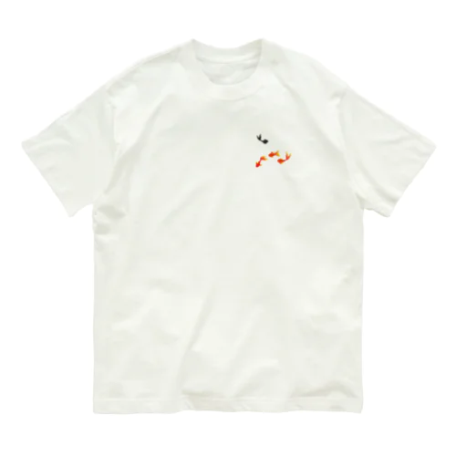 金魚 オーガニックコットンTシャツ