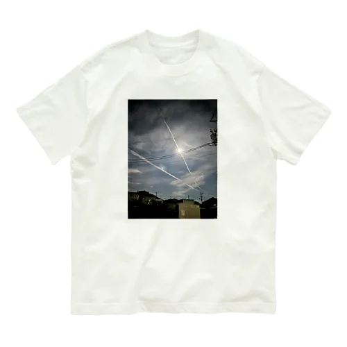 何か降ってきた。 Organic Cotton T-Shirt