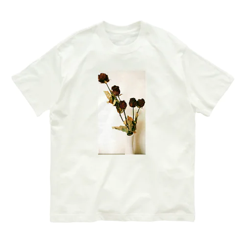 The nightingale and roses Organic Cotton T-Shirt