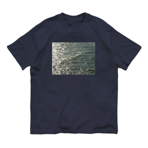 201410241247000 　海面は燻し銀 Organic Cotton T-Shirt