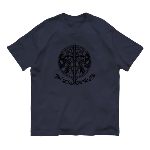 TRIBALCROSS BLK オーガニックコットンTシャツ