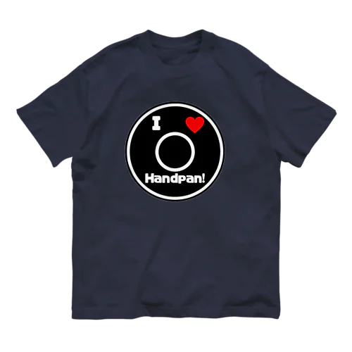 I ❤️ handPan  Organic Cotton T-Shirt