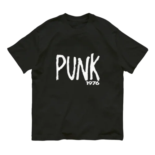 punkbigwh オーガニックコットンTシャツ