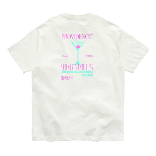 プロビデンス　サマーサミット　'92 Organic Cotton T-Shirt