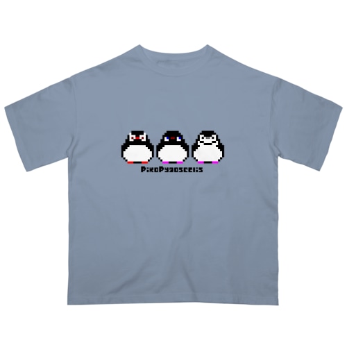 ピコピゴセリス(よこ) Oversized T-Shirt