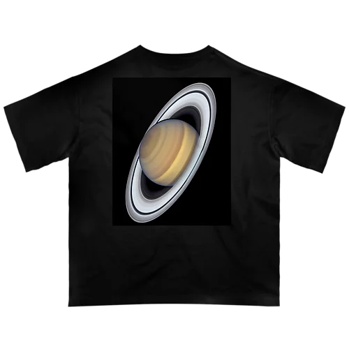 おっす！オラ土星！宜しくな！ オーバーサイズTシャツ