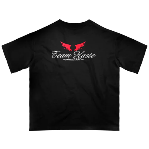 Team Haste ホワイト sinceversion オーバーサイズTシャツ