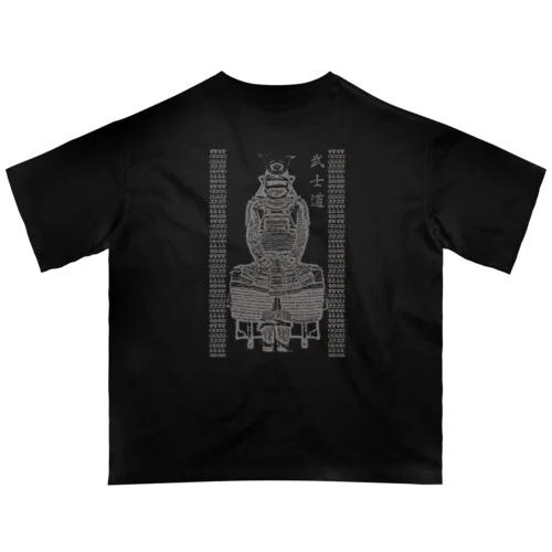 Abraham BUSHIDOグラフィックT オーバーサイズTシャツ