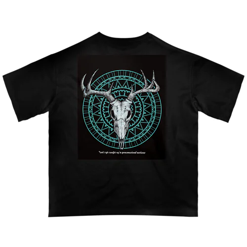 BONE-deer- Oversized T-Shirt