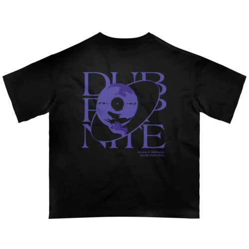 DPN11 / OVER SIZE TEE (blue nite) Oversized T-Shirt