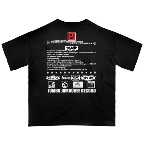 20周年ワンマンライブT　濃色 Oversized T-Shirt