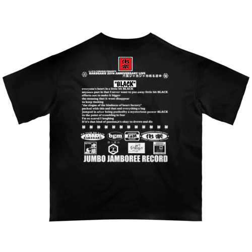 20周年ワンマンライブT　濃色 オーバーサイズTシャツ