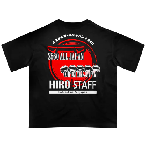 エスコペABC2023：スタッフ専用★HIRO Oversized T-Shirt