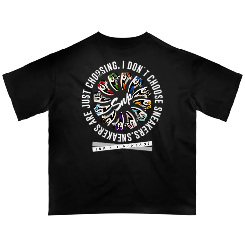 Snp×9ine SneakersCircle Oversized T-Shirt