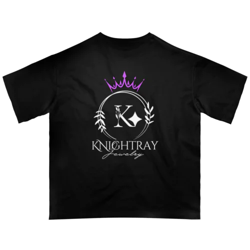 Knightray White Oversized T-Shirt