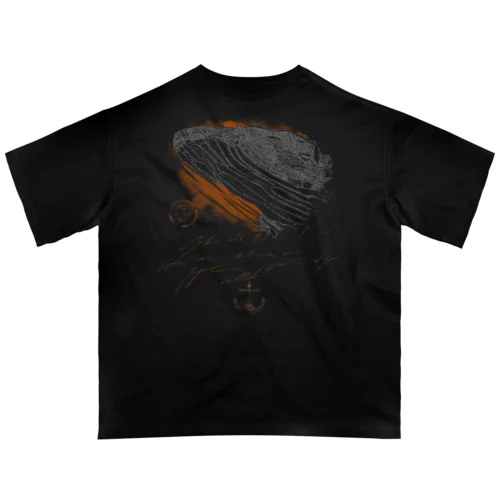 the whale オーバーサイズTシャツ