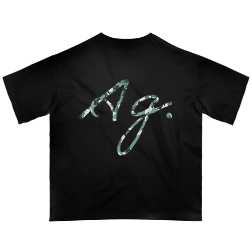 【Ag】AGLAONEMA カモフラージュ（アグラオネマ） Oversized T-Shirt